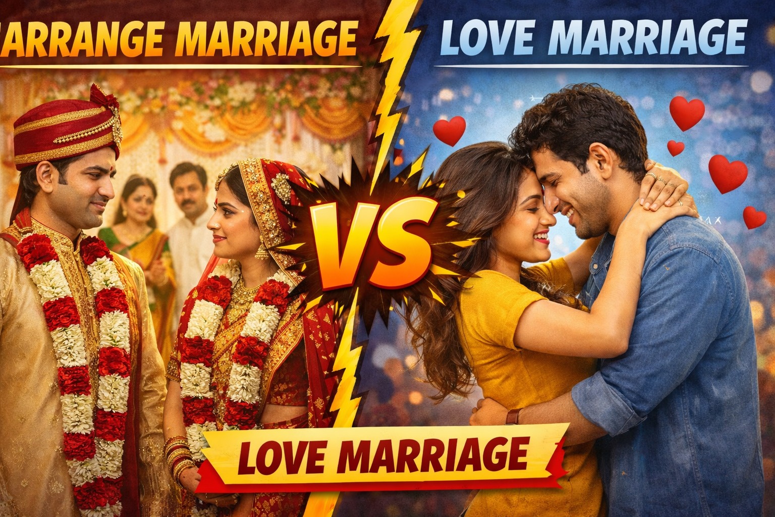 Arranged Marriage না Love Marriage – ২০২৬ সালে কোনটা বেশি সফল?