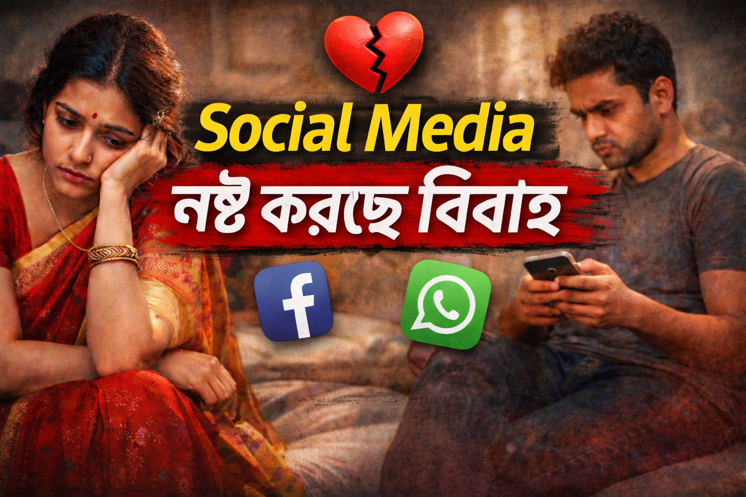 Social Media কি বিয়ে ভেঙে দিচ্ছে?