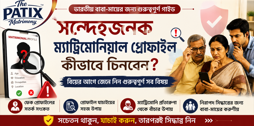 সন্দেহজনক Matrimonial Profile কীভাবে চিনবেন? How to Spot a Suspicious Matrimonial Profile